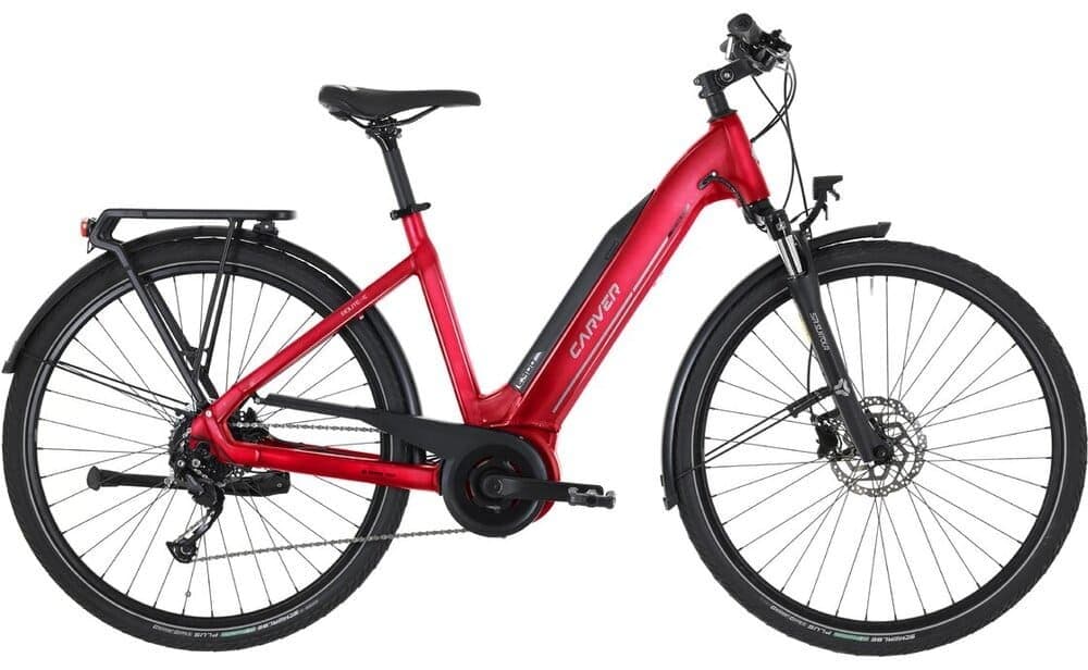 Carver Route E.400 Tiefeinsteiger 400 Wh 28 Zoll 2026 - Rot