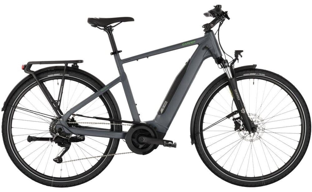 Carver Route E.410 500 Wh 28 Zoll Diamant 2026 - Grau
