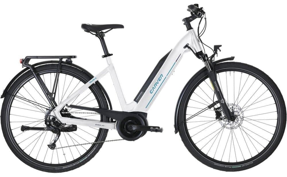 Carver Route E.410 Tiefeinsteiger 500 Wh 28 Zoll 2026 - Weiß