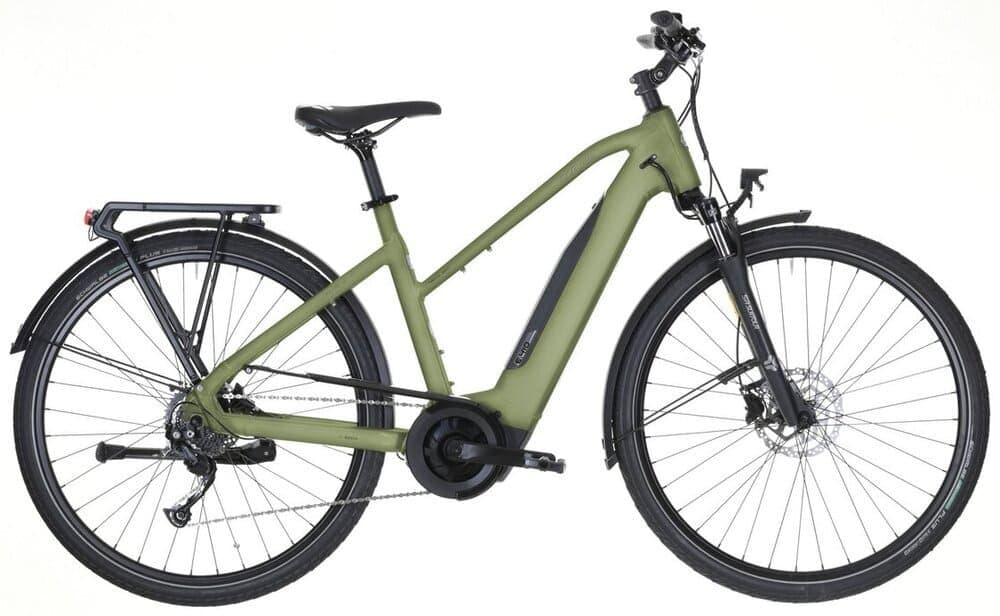 Carver Route E.410 Trapez 500 Wh 28 Zoll 2026 - Grün