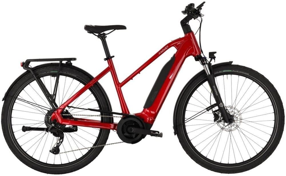 Carver Route E.420 545 Wh 28 Zoll Trapez 2026 - Rot
