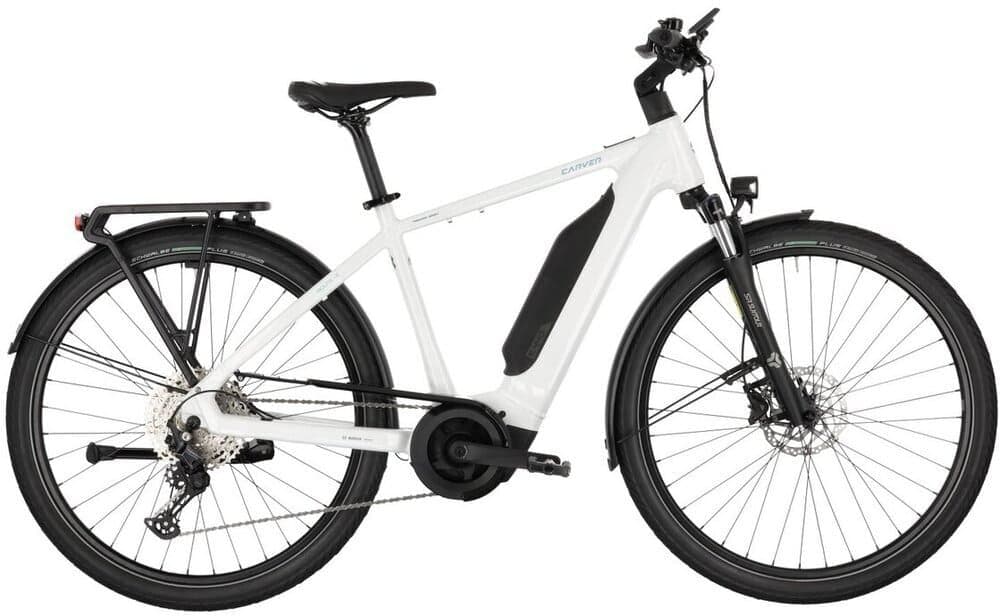 Carver Route E.440 800 Wh 28 Zoll Diamant 2026 - Weiß