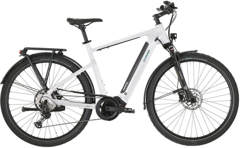 Carver Route E.530 625 Wh 28 Zoll Diamant 2026 - Weiß