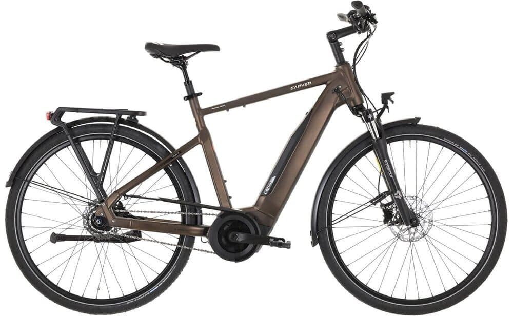 Carver Tour E.410 Trapez 400 Wh 28 Zoll 2026 - Weiß