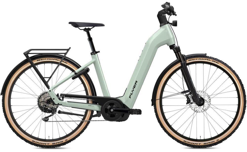 Flyer G1 Gotour 7.12 XC 750 Wh 28 Zoll Tiefeinsteiger - Grün