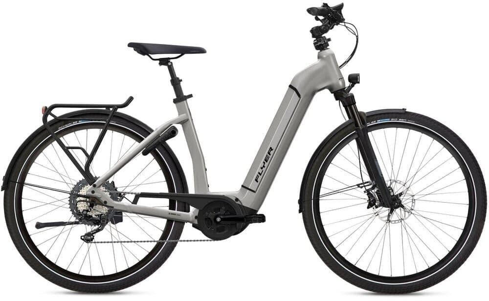 Flyer Gotour6 7.10 Tiefeinsteiger 625 Wh 28 Zoll - Silber