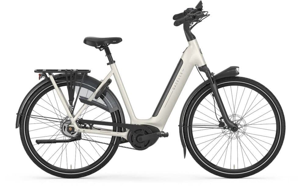 Gazelle Grenoble C5 600 Wh 28 Zoll Tiefeinsteiger 2026 - Weiß