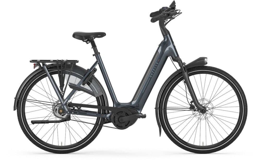 Gazelle Grenoble C5 600 Wh 28 Zoll Tiefeinsteiger 2026 - Grau