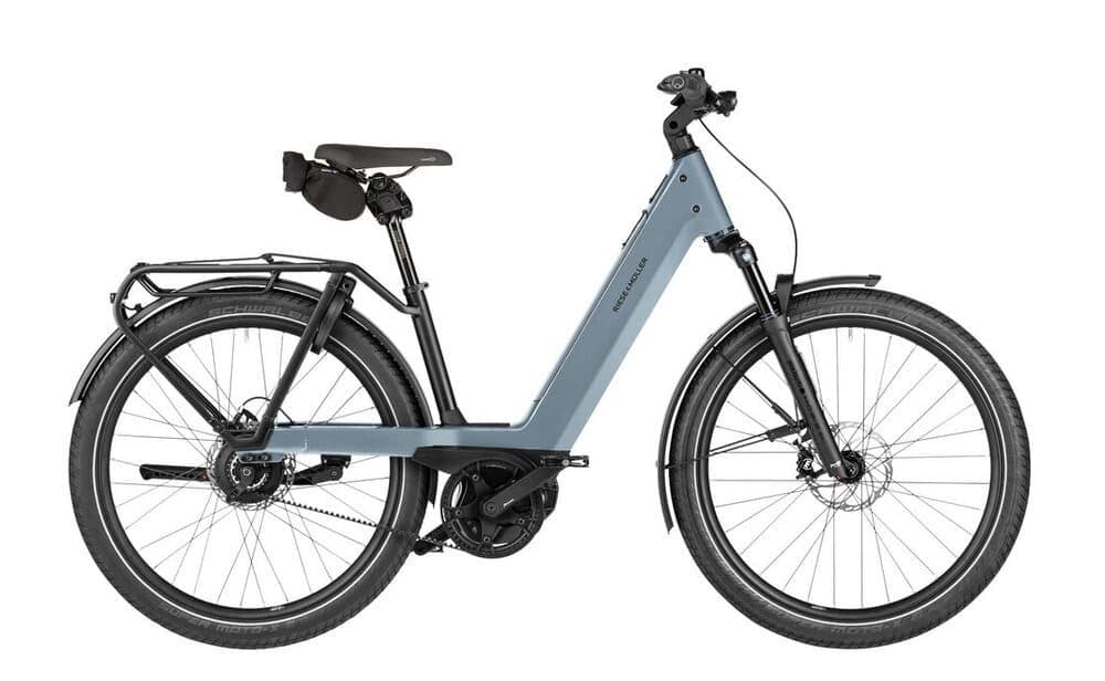 Riese und Müller Nevo5 vario 800 Wh 27,5 Zoll Tiefeinsteiger 2026 - Blau