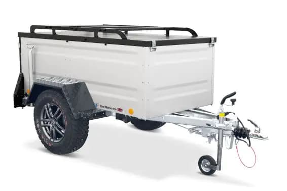 TPV Kofferanhänger KT EB2 Offroad gebremst 1000 kg mit Radstoßdämpfern