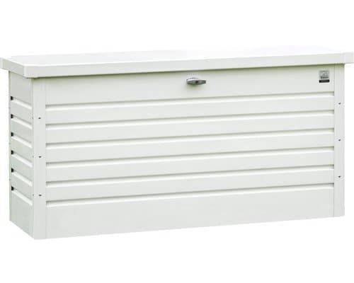 Auflagenbox Biohort FreizeitBox 130 441 l inkl. Gasdruckfedern 134 x 62 x 71 cm weiß