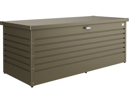 Auflagenbox FreizeitBox Biohort 180 800 l inkl. Gasdruckfedern 181 x 79 x 71 cm bronze-metallic