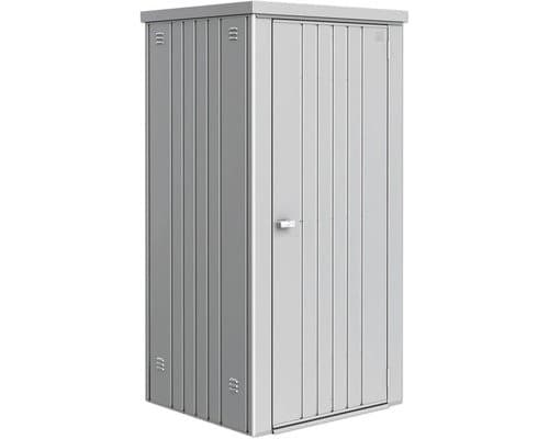 Biohort Gr 90 Geräteschrank mit Regalböden und Gerätehalter 93 x 83 x 182,5 cm silber-metallic