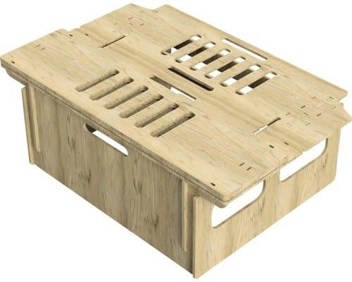 Buildify Campingbox Erwin Heckbettsystem u.a. für VW 1800x1500x535 mm (LxBxH)