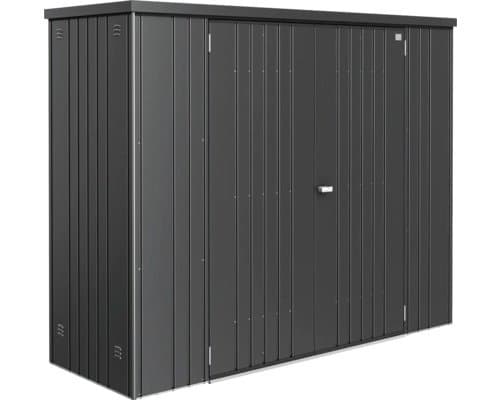 Geräteschrank Biohort Gr. 230 227x83 cm dunkelgrau-metallic