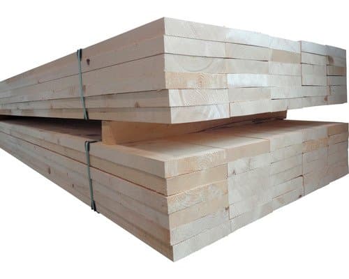 Konsta Palette Baudiele Fichte 4000 x 280 x 48 mm = 64 Stück