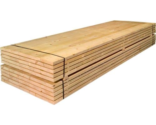 Konsta Palette Baudiele Fichte 3000 x 200 x 40 mm = 60 Stück