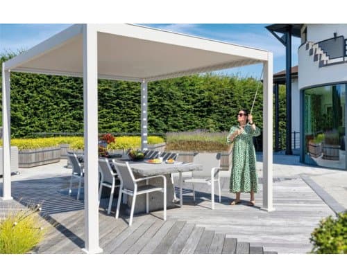 Pergola Mirador Deluxe 111 3x3 300 x 300 cm grau