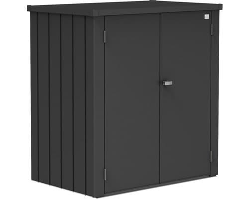Terrassenschrank Biohort Romeo Gr L 132 x 87 x 140 cm dunkelgrau-metallic