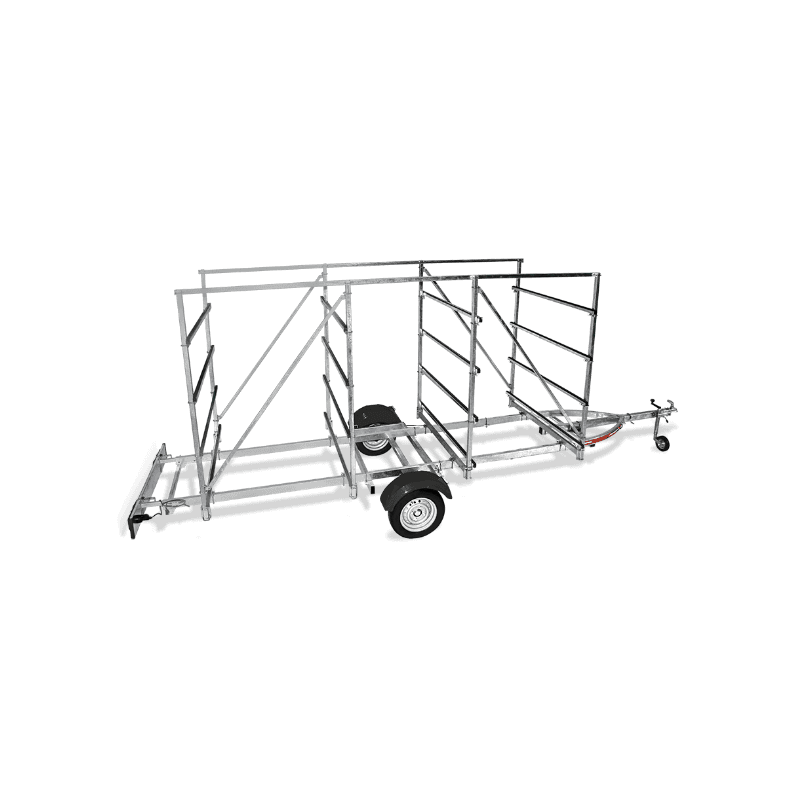 Remorque ROCCA 551OPTI 6-8 PTAC 650KG
