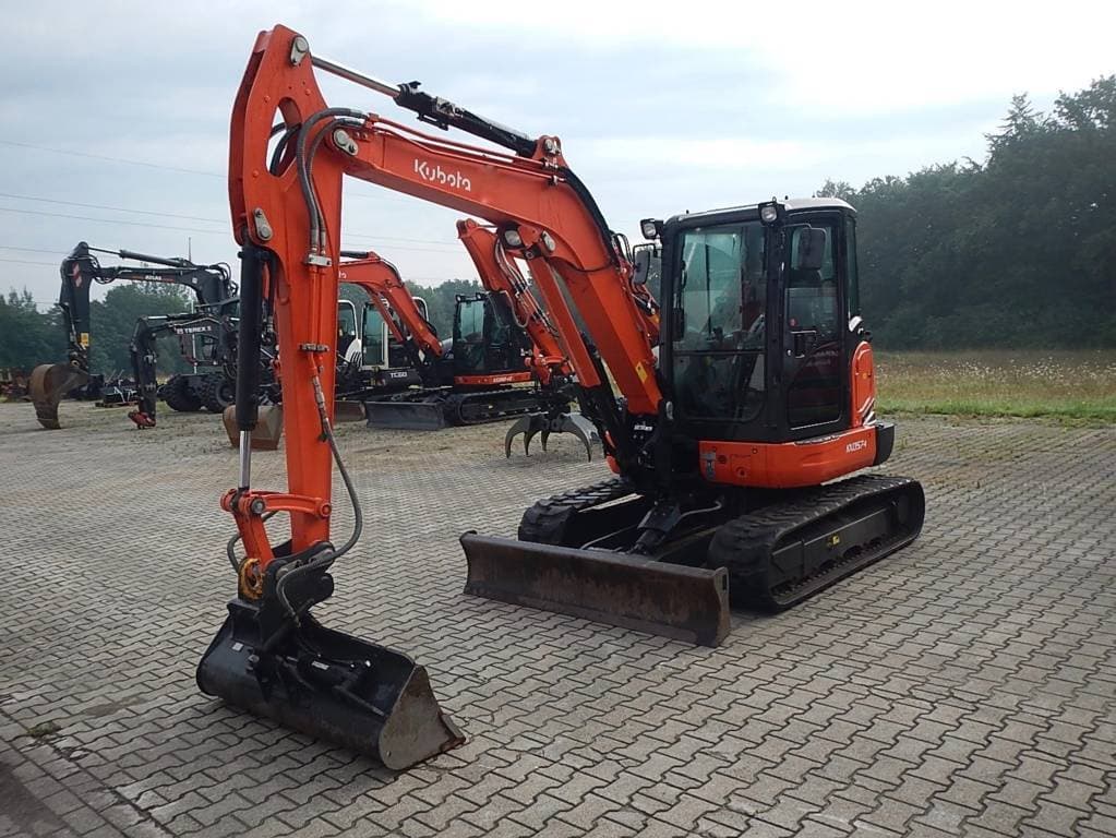 Minibagger Kubota KX057-4 (2014) – 5,5 t – Gebraucht