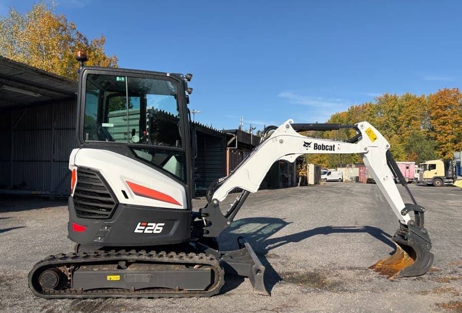 Minibagger Bobcat E26 (2023) – 980 Betriebsstunden – Gebraucht