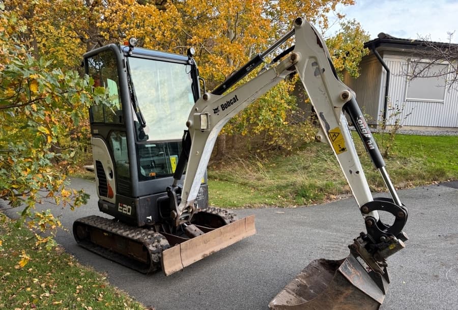 Minibagger Bobcat E20 (2016) – 1,95 t – Gebraucht
