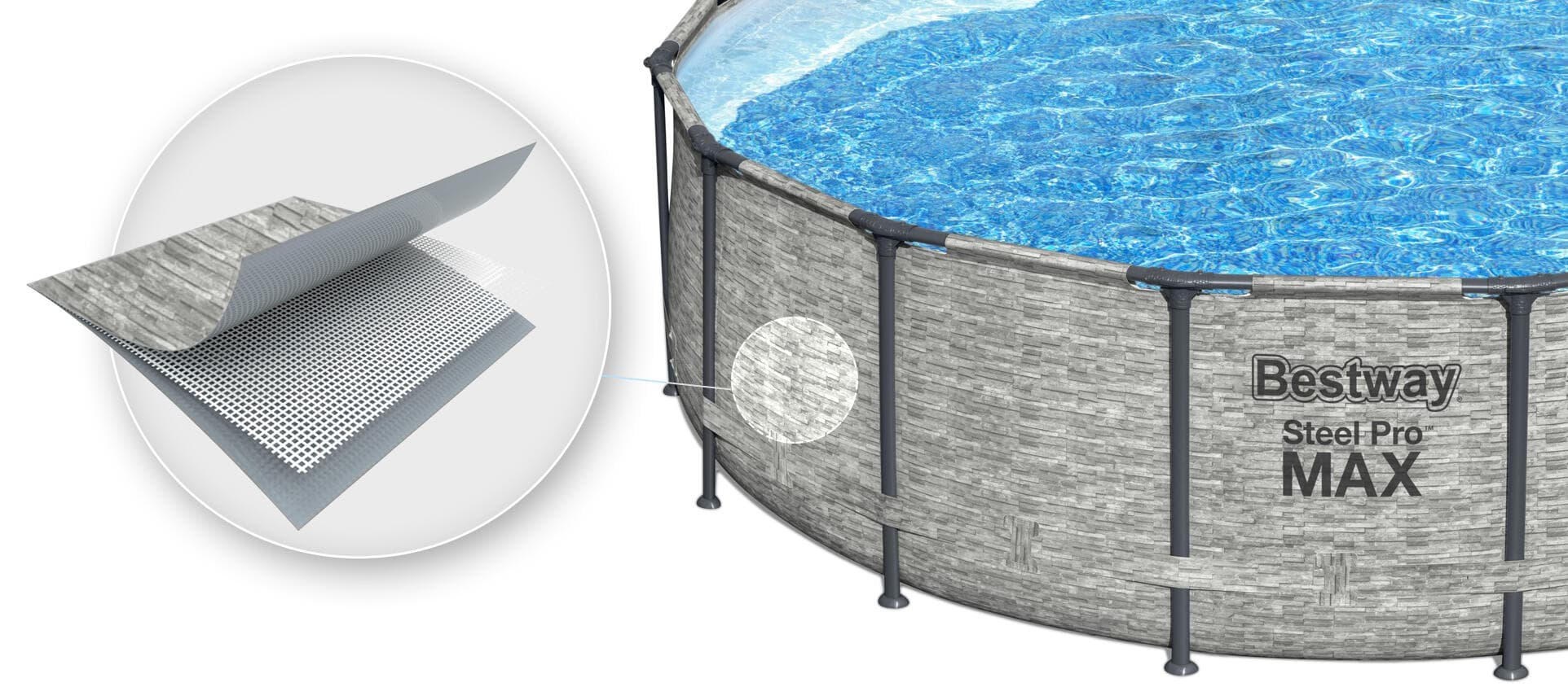 Piscine natation – Steel Pro Max