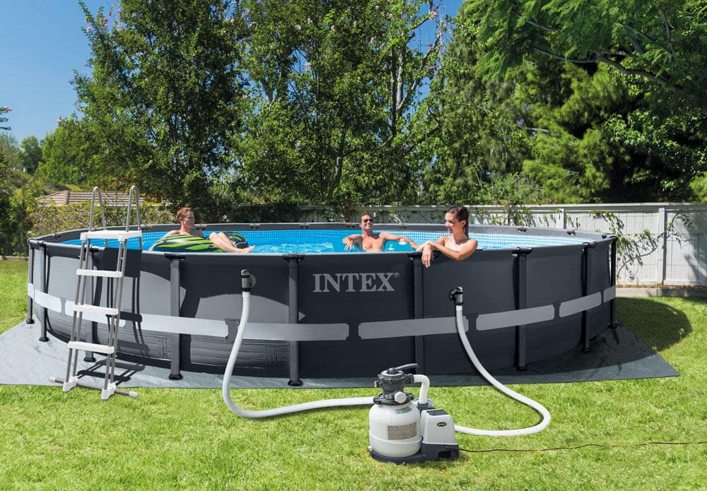 PISCINE TUBULAIRE RONDE INTEX ULTRA XTR 6.10 X 1.22 M