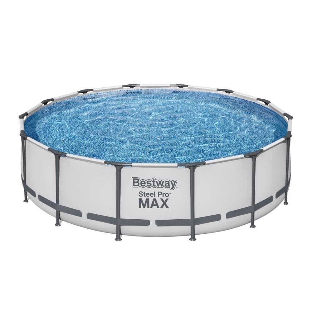 Bestway – Steel Pro MAX – Piscine tubulaire – 427×107 cm – Ronde