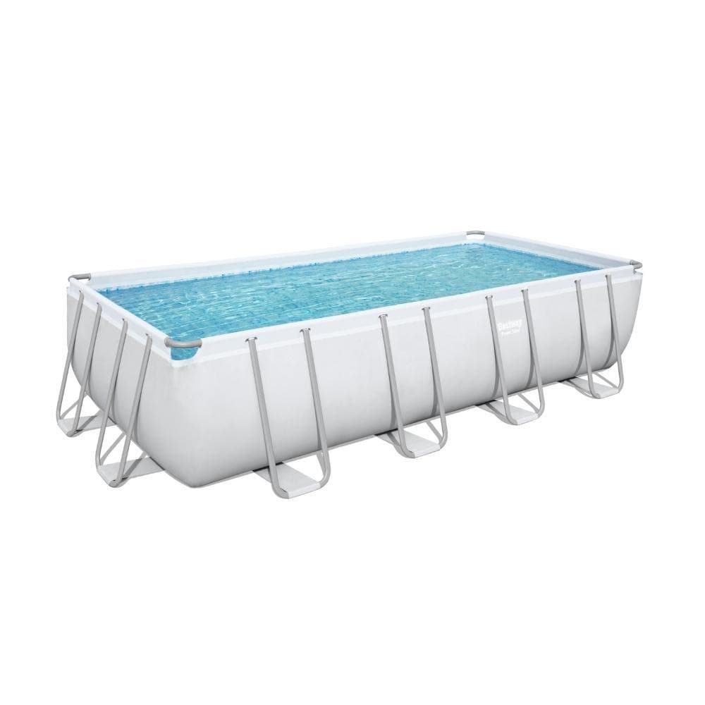 Bestway – Power Steel – Piscine tubulaire – 549x274x122 cm – Rectangulaire