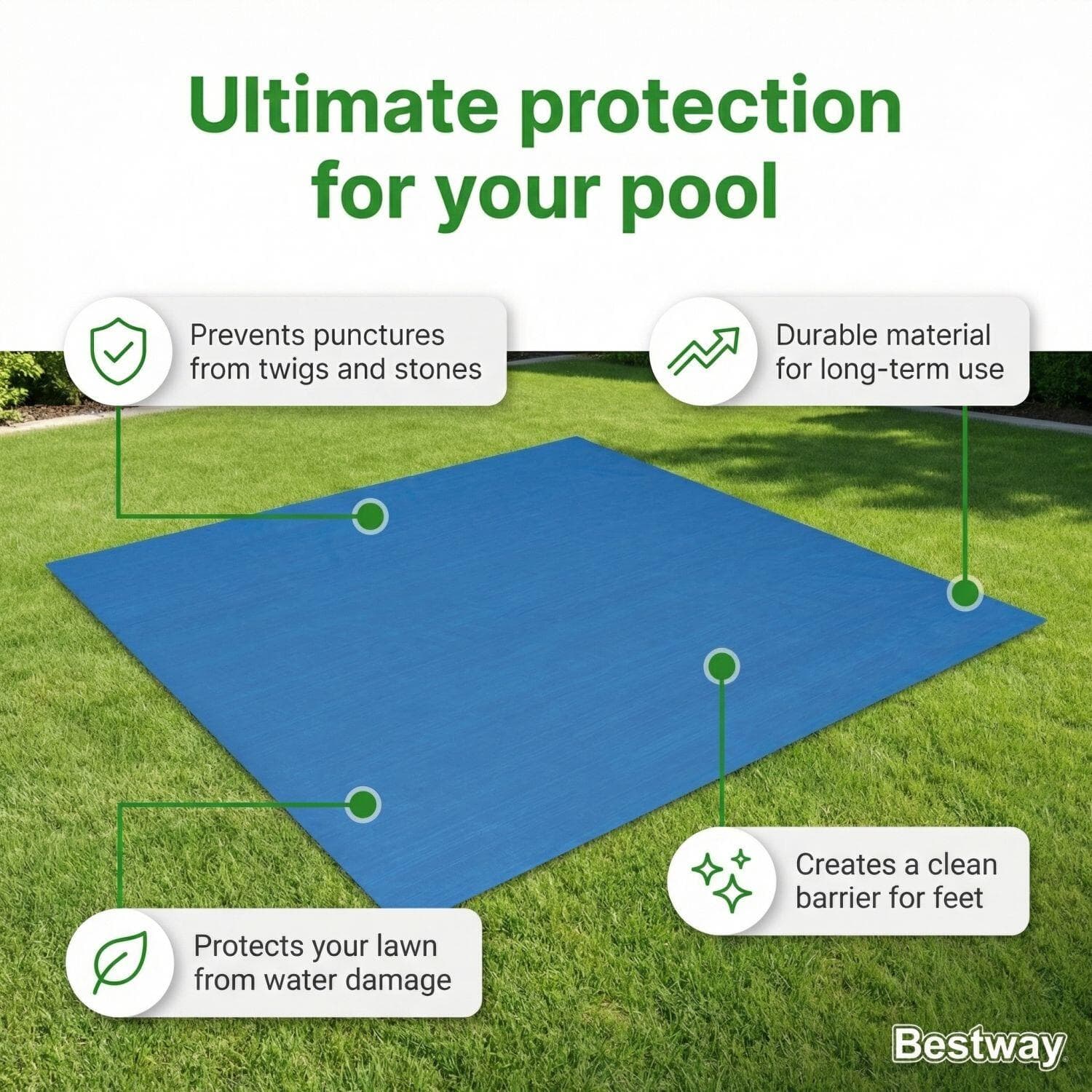 Bestway Steel Pro MAX Ronde – 366×76 cm – 7-pièces S245