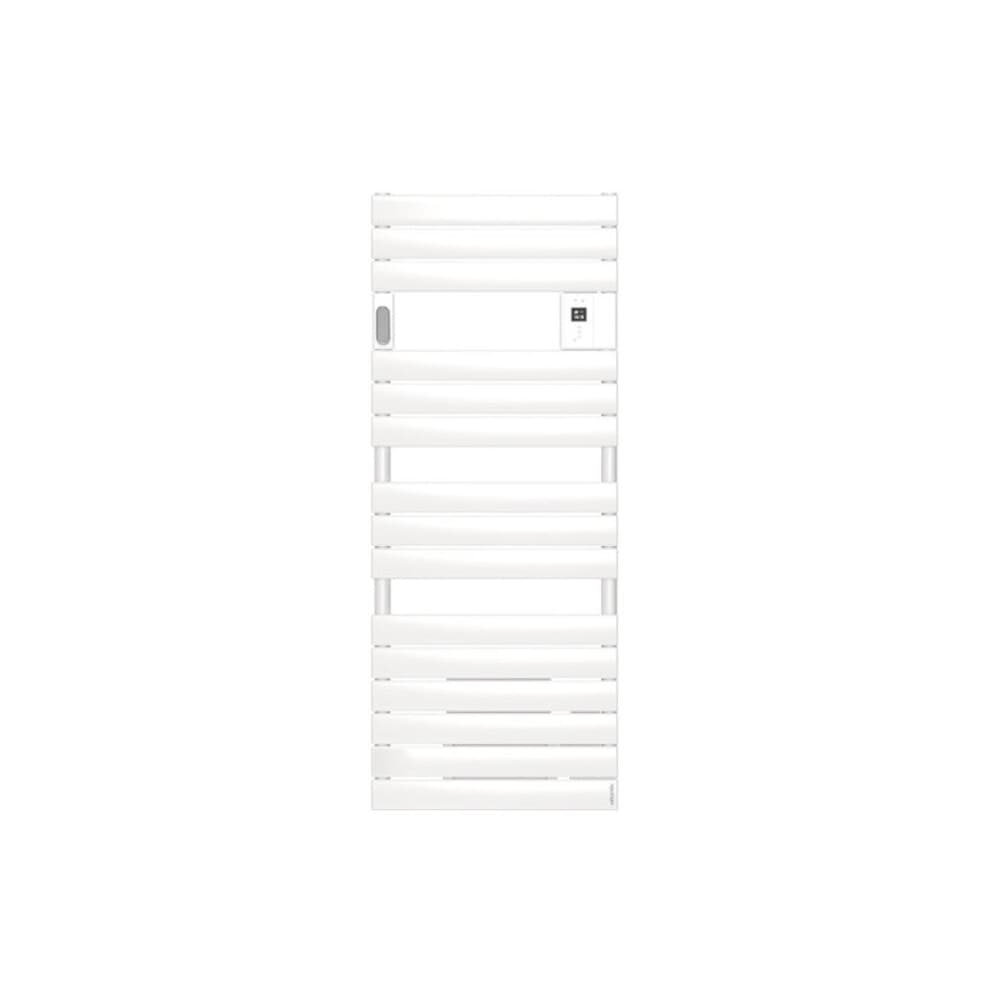 Radiateur sèche-serviettes connecté Adelis avec soufflerie 1500W Blanc Brillant - ATLANTIC - 861914