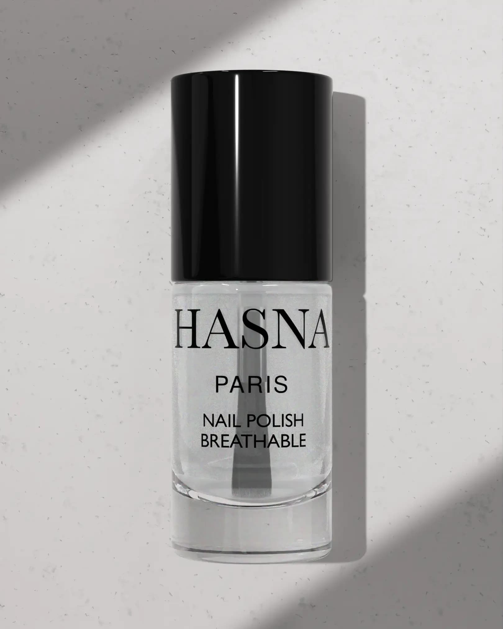 Top et Base Coat Perméable Transparent Brillant | HASNA PARIS