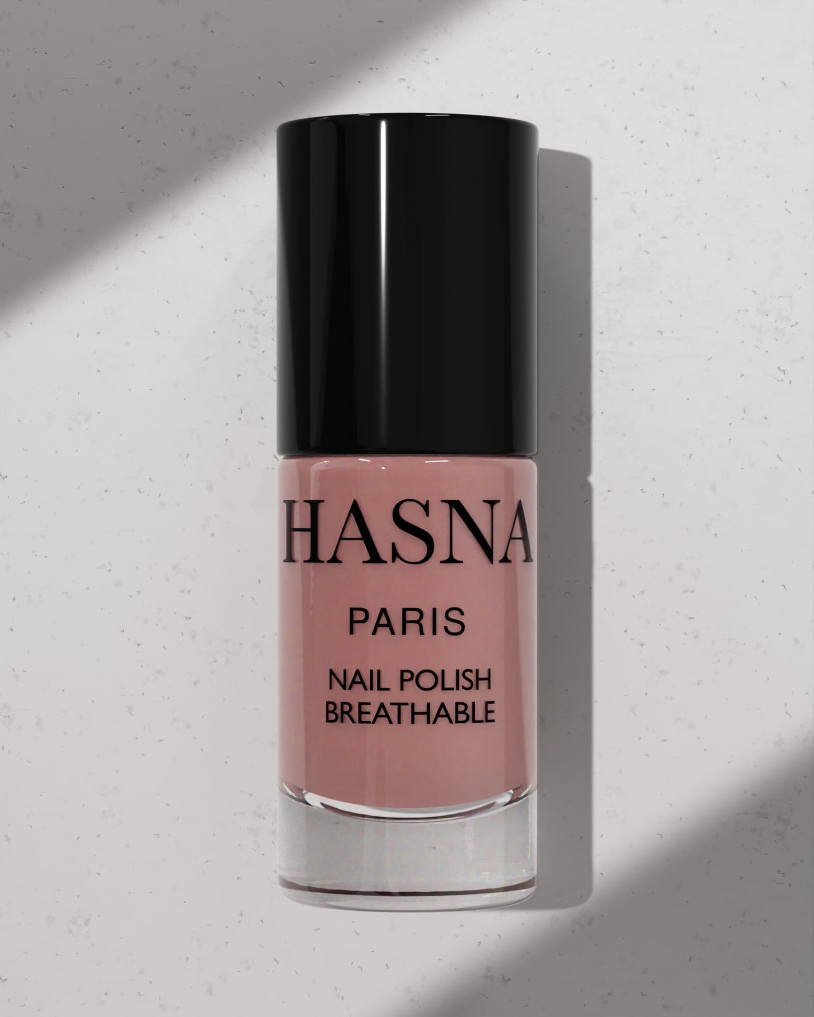 Vernis à Ongles Halal Brillant Respirant et Perméable à l’Eau – Couleurs Tendance 2026 - Hasna PARIS - BOIS DE ROSE 03