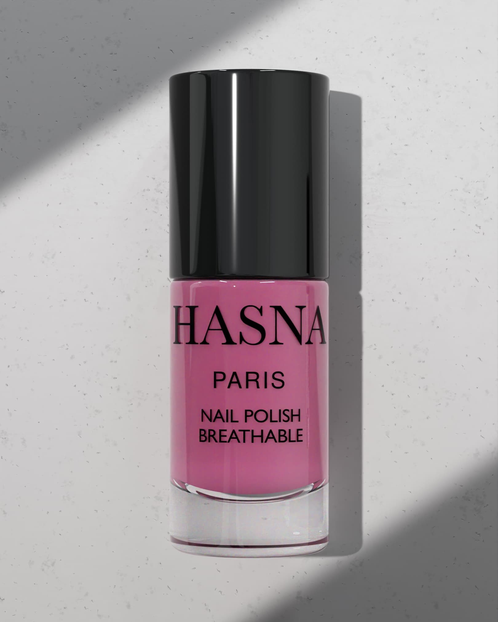 Vernis à Ongles Halal Brillant Respirant et Perméable à l’Eau – Couleurs Tendance 2026 - Hasna PARIS - PINK 35