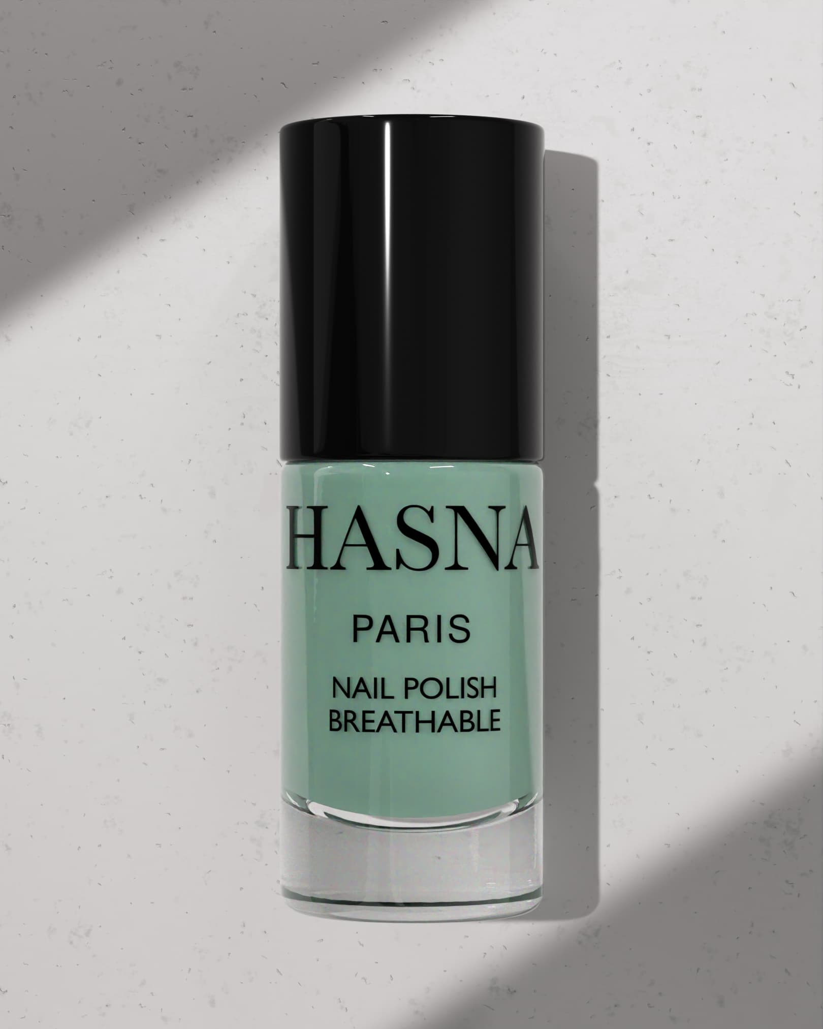 Vernis à Ongles Halal Brillant Respirant et Perméable à l’Eau – Couleurs Tendance 2026 - Hasna PARIS - MINT 44