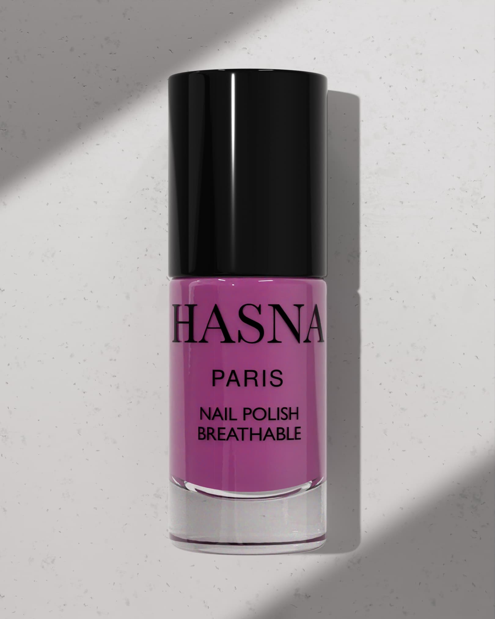 Vernis à Ongles Halal Brillant Respirant et Perméable à l’Eau – Couleurs Tendance 2026 - Hasna PARIS - FUSCHIA 52