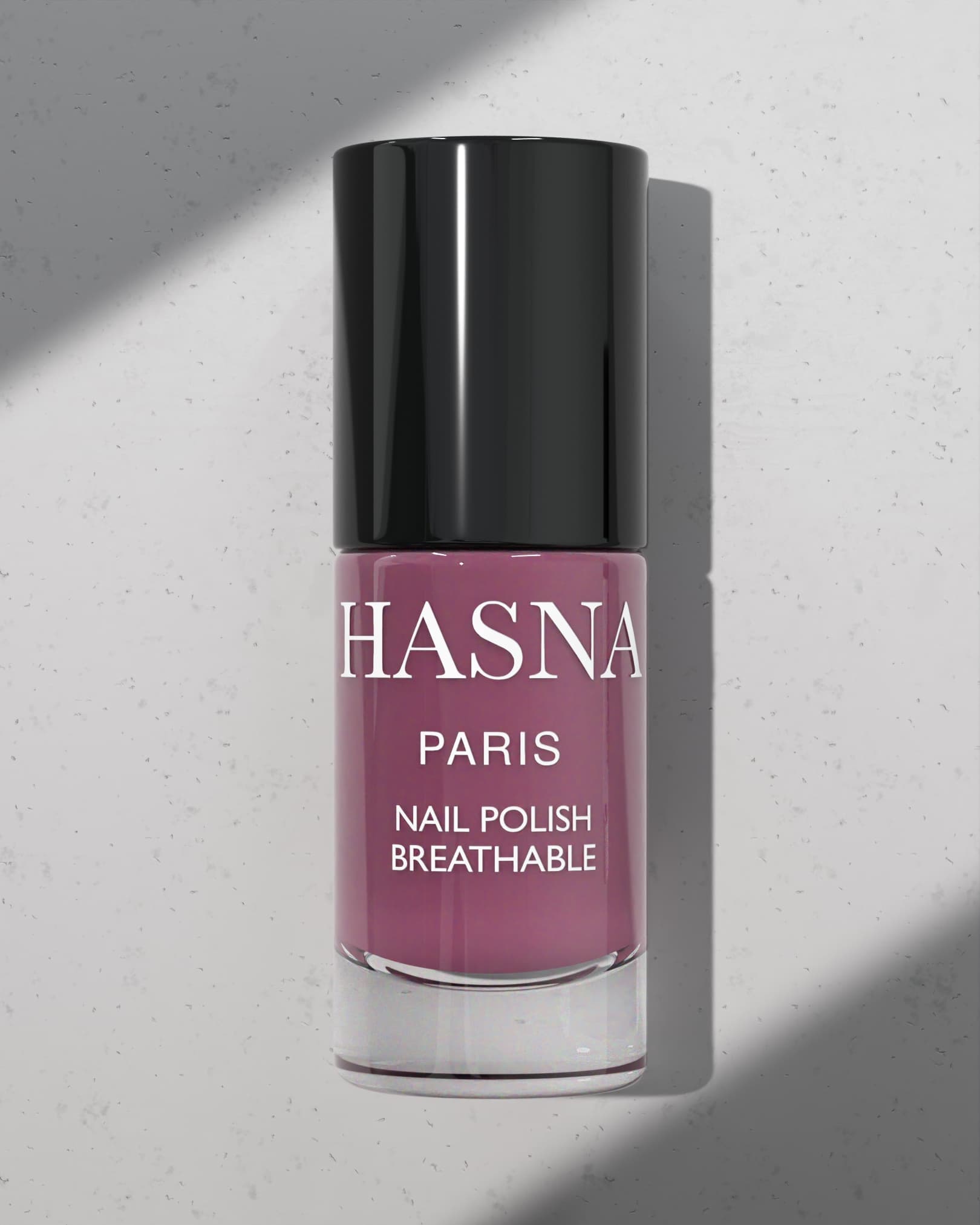 Vernis à Ongles Halal Brillant Respirant et Perméable à l’Eau – Couleurs Tendance 2026 - Hasna PARIS - HORTENSIA 53