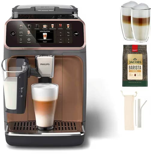 PHILIPS Kaffeevollautomat EP5544/80 5500 Series, 20 Kaffeespezialitäten (heiß oder eisgekühlt)
