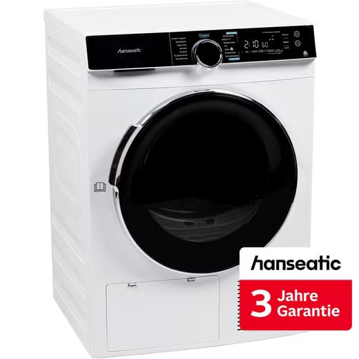 HANSEATIC Wärmepumpentrockner HWTK8A3GT