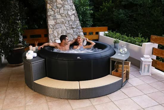 MSPA Whirlpool Premium CAMARO XL 2026- Ø 204 cm - ganzjährig Outdoor Pool - P-CA063