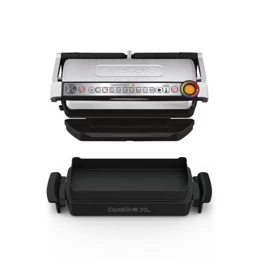 TEFAL Kontaktgrill OptiGrill+ XL inkl. Backschale, manueller Modus mit 4 Temperaturen