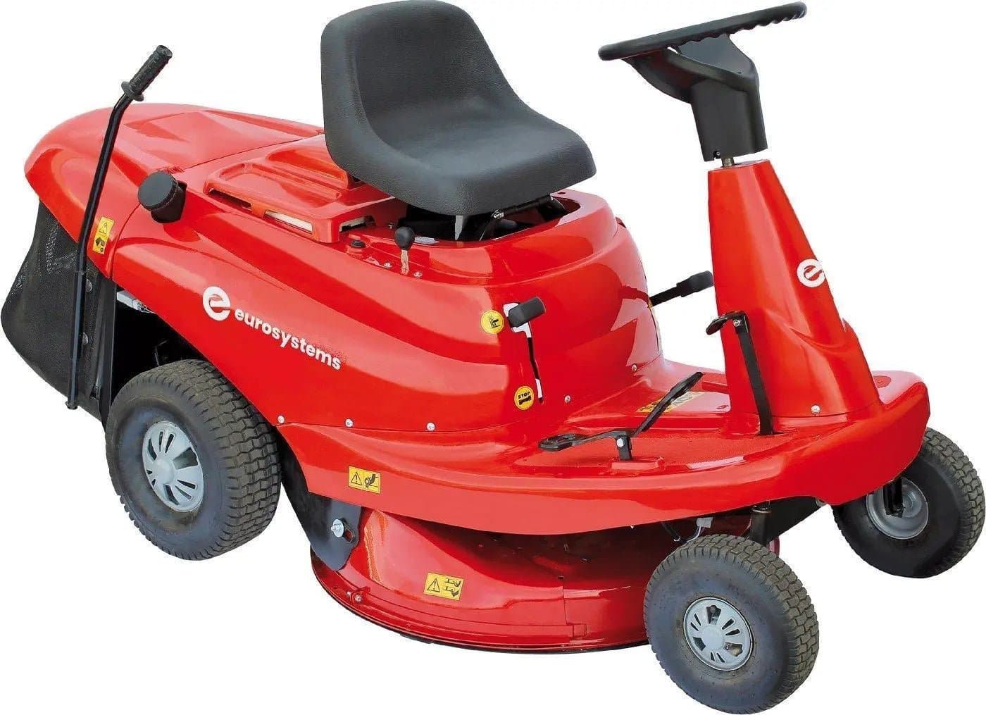 Eurosystems Aufsitzmäher Slalom 82 B&S, 82 cm Schnittbreite, Briggs & Stratton Motor, 150 L Fangkorb