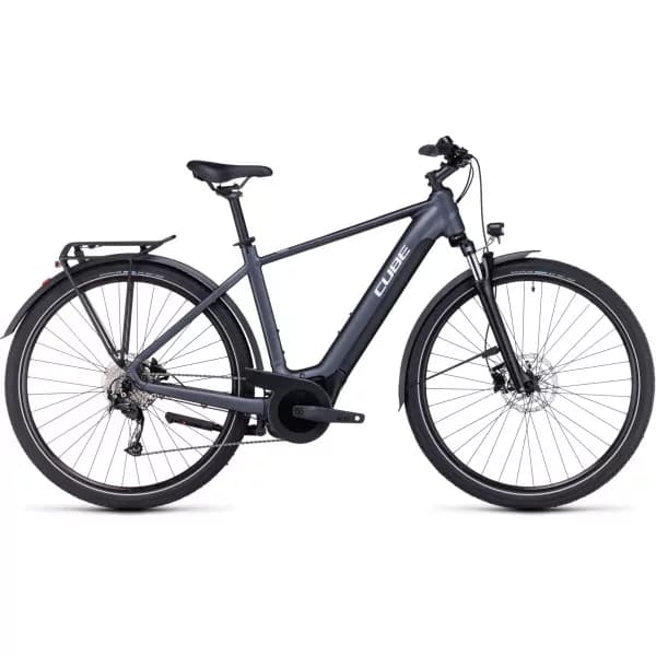 Cube Touring hybrid one 625 2023 - Gris  -  Cadre haut