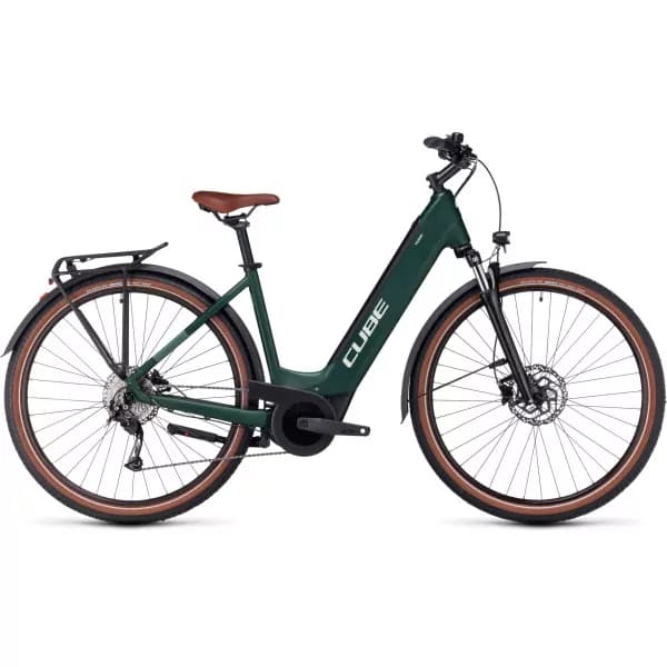Cube Touring hybrid one 625 2023 - Vert  -  Cadre ouvert