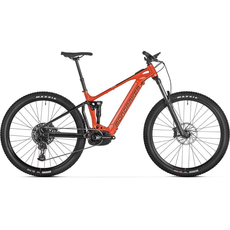 VTT Électrique Tout-Suspendu Mondraker Chaser 29 Sram SX Eagle 12V 625 Wh 29" Bleu - Rouge