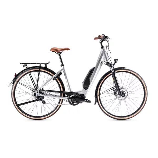 Vélo électrique Gitane e-CITY STEPS N5 28 - Gris  -  Batterie 504 Wh