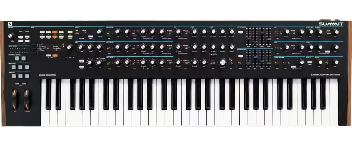 Synthé Novation Summit