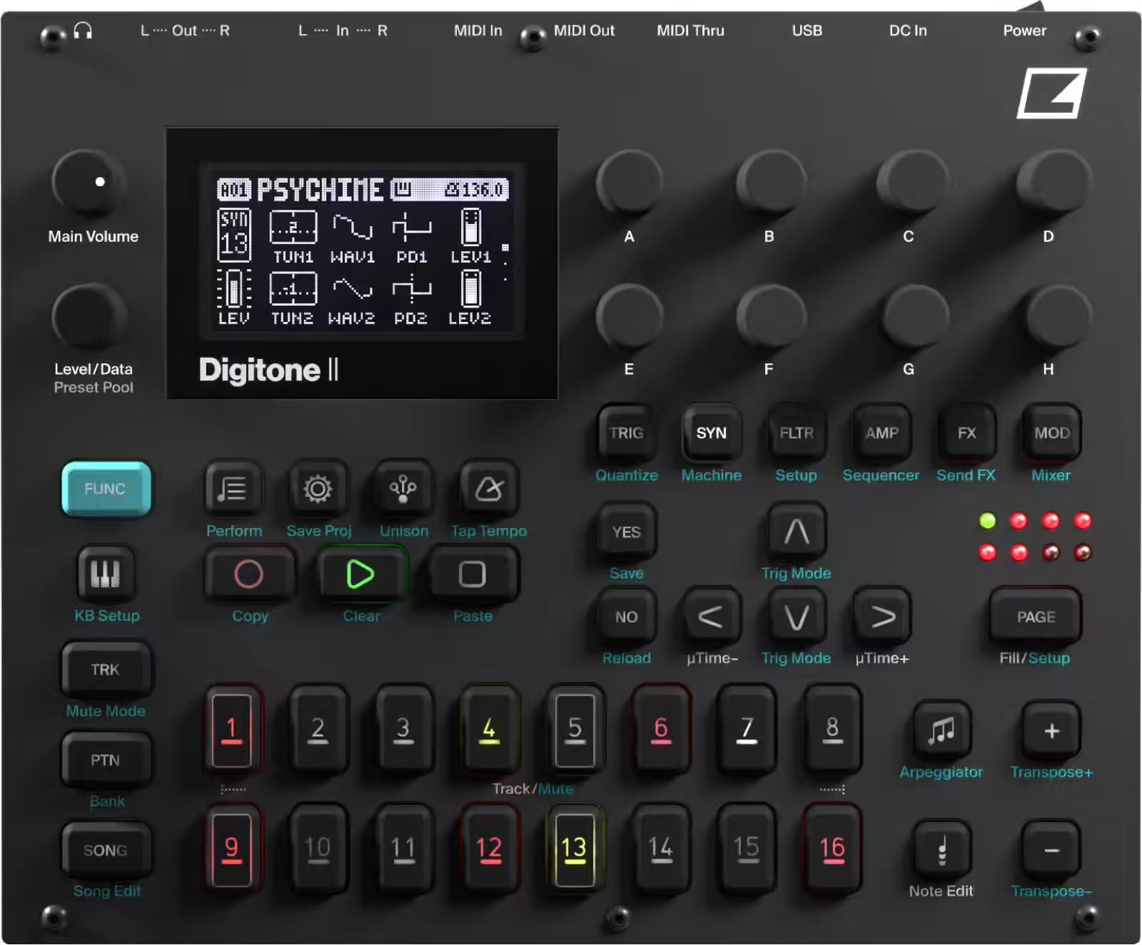 Synthétiseur Elektron DIGITONE II